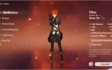 GENSHIN IMPACT - AR 40 - DILUC + CHILD (TARTAGLIA)