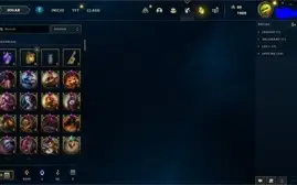 Conta Lol de 2014,131 champs, 131 skins