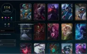 CONTA DIAMANTE 4 TODOS CHAMPS, 114 SKINS, LEVEL 326