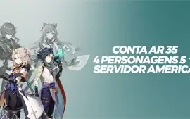 CONTA AR35 COM PERSONAGENS 5 ESTRELAS - AMERICA