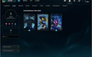 CONTA LOL GOLD SEM EMAIL CONFIRMADO