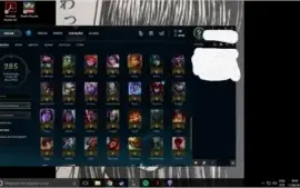 CONTA PLATINA S7, GOLD S6, LVL 81, 59 SKINS E 99 CAMPEÕES