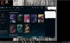 CONTA PLATINA S7, GOLD S6, LVL 81, 59 SKINS E 99 CAMPEÕES