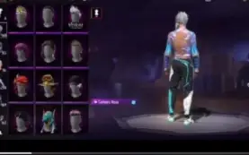 Conta de free fire com punho e calça angelical