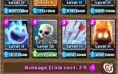 Conta Clash Royale Lvl 11 4300+ 150k Gold 1k Gem