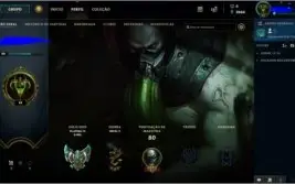 conta lol gold