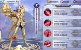 CONTA SAINT SEIYA AWAKENING - Milo Divino Full Skill