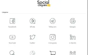 Robô SocialCliques - Conjunto de vários tipos de robôs em 1