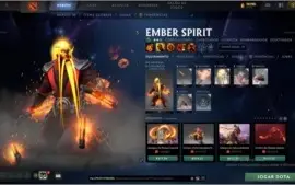 CONTA DOTA 2 COM ARCANAS + PERSONAS + SETS leia descrição
