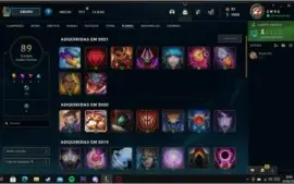 Vendo conta league of legends!