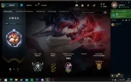 Vendo conta league of legends!