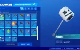 Conta no Fortnite 67 skins, passe season 3 e SV 99