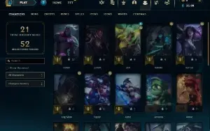 CONTA DE LOL ESMERALDA I - SEM RISCOS DE BANIMENTO