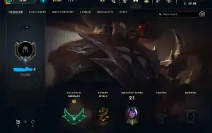 CONTA DE LOL ESMERALDA I - SEM RISCOS DE BANIMENTO