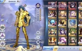 conta saint seiya awakening lvl 54 A1-Pegasus