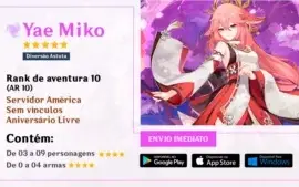Conta Iniciante | Yae Miko - AR 10