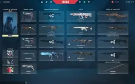 Conta Valorant Com 3600 Gastos (Muitas Skins Desejadas)