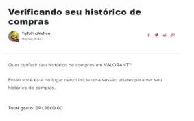Conta Valorant Com 3600 Gastos (Muitas Skins Desejadas)