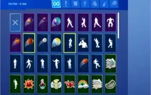 Conta de Fortnite S4/S5/S6 completa c/2k vbucks