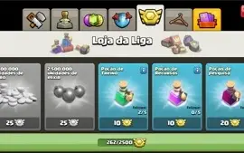 CONTA CV 9 SEMIFULL CLASH OF CLANS + TROCA DE NOME GRÁTIS