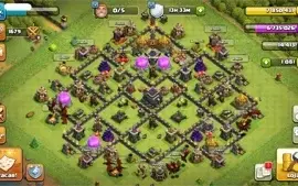 CONTA CV 9 SEMIFULL CLASH OF CLANS + TROCA DE NOME GRÁTIS