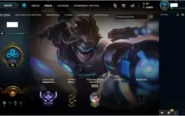 Conta LOL Diamante IV, 35k Essência, 130 Champs e 55 Skins.