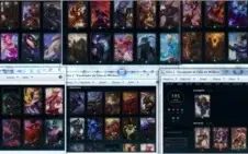 Conta League of Legends lvl 319, Season 9 Platina 185 Skins