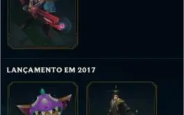 Conta League of Legends lvl 319, Season 9 Platina 185 Skins