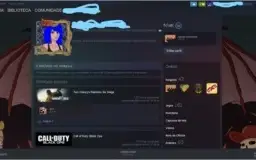 conta steam level 56 160 jogos+conta uplay (brinde)
