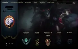 CONTA LOL D3 - PLATINA 1 NO MOMENTO POR INATIVIDADE BOM MMR