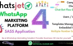 WhatsJet SaaS – A WhatsApp Marketing Platform with Bulk Send