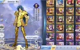 SAINT SEIYA AWAKENING - COM GEMAS AVANÇADAS E LIVROS