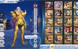 SAINT SEIYA AWAKENING - COM GEMAS AVANÇADAS E LIVROS