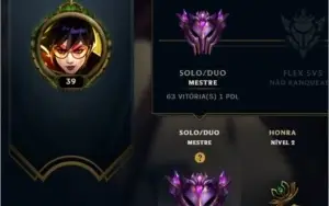 conta lol mestre