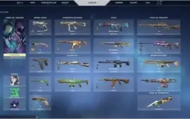 CONTA DE VALORANT ALTAS SKINS