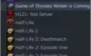 Conta steam com +30 jogos, Prime e lvl 19 GC