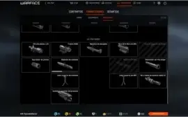 Conta Warface 3 SKINS aurora