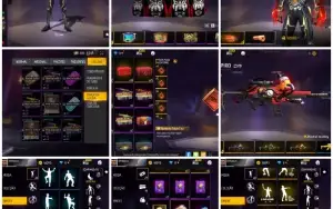 Conta Gemada Free Fire+ Passe Do Egito+ Encubadoras Raras +