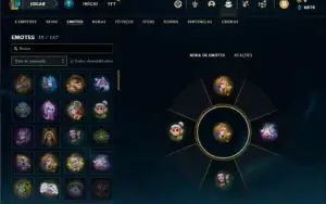 Conta bronze 3 com 35 Champs e 6 Skins + 855 RP