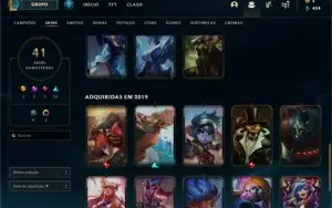 CONTA PLATINA com riven prestígio e miss vingadora