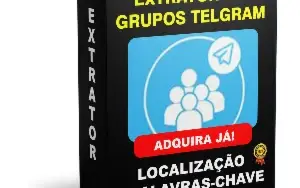 Extrator de Grupos Telgram por Localização - Lic. Anual