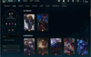 Vendo conta Riot Games. League of Legends + Valorant