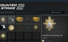 CS2 Prime 4 Medalhas - LEVEL 17500
