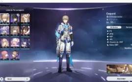 Honkai star rail lvl 17,gepard,bailu e yanqing,banner garant