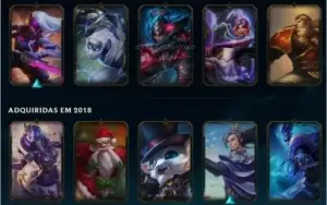 Conta League of Legends com MAIS DE 90 SKINS