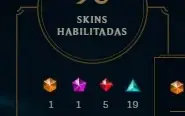 Conta League of Legends com MAIS DE 90 SKINS
