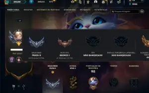Prata 2 com 45 Champs e 18 Skins ( MAIN SUP )