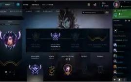 CONTA LEAGUE OF LEGENDS DIAMANTE 3