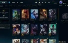 Conta LoL, Mestre, 62% de Win Rate