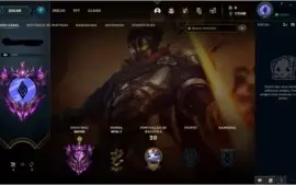 Conta LoL, Mestre, 62% de Win Rate